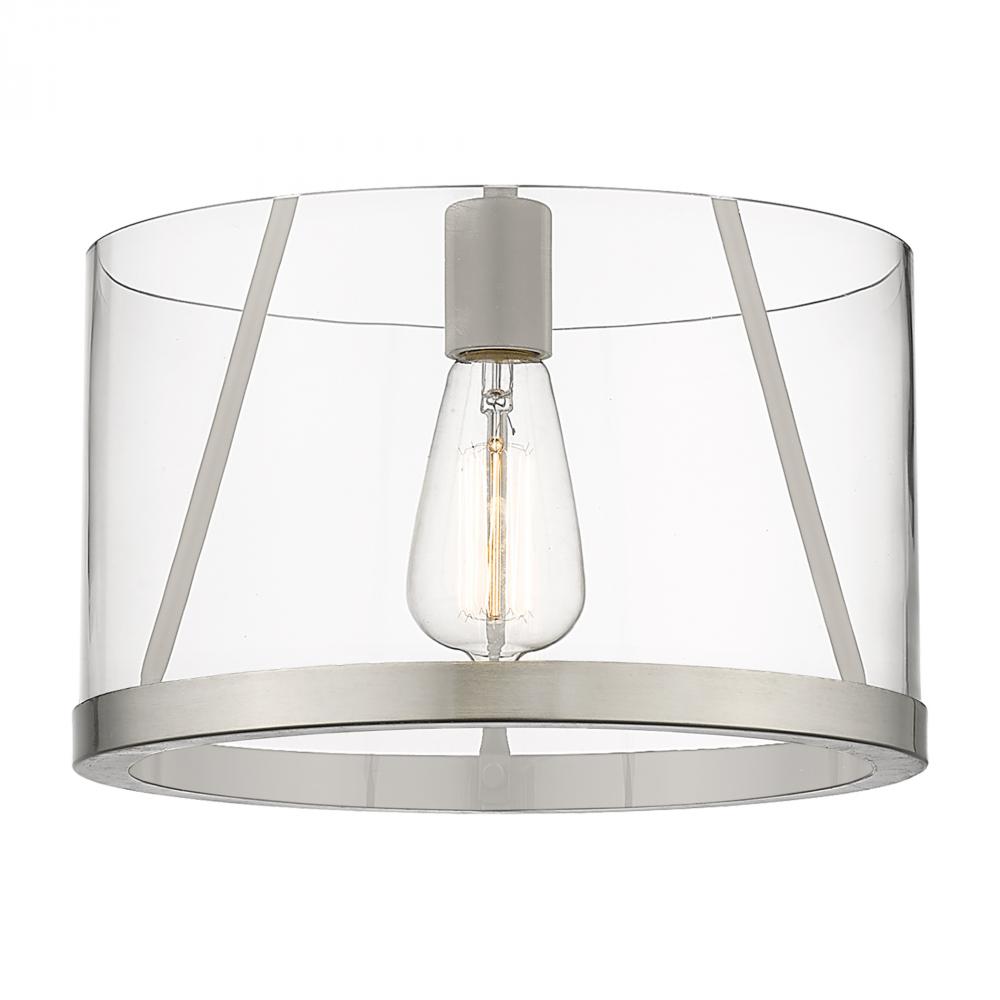 Marissa - 1 Light - 12 inch - Brushed Brass - Chain Hung - Mini Pendant