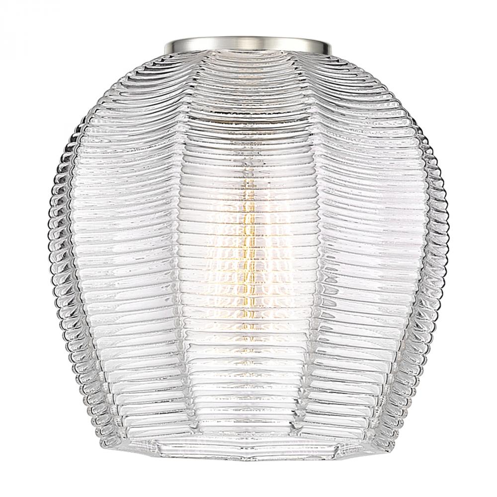 Norfolk Light 5.75 inch Clear Glass