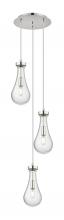 Innovations Lighting 113-451-1P-PN-G451-5SDY - Owego - 3 Light - 13 inch - Polished Nickel - Multi Pendant