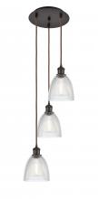 Innovations Lighting 113B-3P-OB-G382 - Castile - 3 Light - 13 inch - Oil Rubbed Bronze - Cord Hung - Multi Pendant