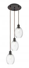 Innovations Lighting 113B-3P-OB-G459-6CL - Preston Bulb - 3 Light - 13 inch - Oil Rubbed Bronze - Cord Hung - Multi Pendant