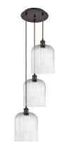 Innovations Lighting 113B-3P-OB-G559-8SDY - Bridal Veil - 3 Light - 12 inch - Oil Rubbed Bronze - Cord Hung - Multi Pendant