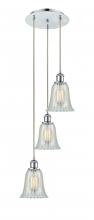 Innovations Lighting 113B-3P-PC-G2811 - Hanover - 3 Light - 13 inch - Polished Chrome - Cord Hung - Multi Pendant