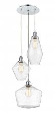 Innovations Lighting 113B-3P-PC-G654-MU - Cindyrella - 3 Light - 17 inch - Polished Chrome - Cord hung - Multi Pendant