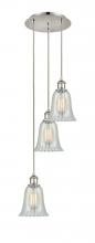 Innovations Lighting 113B-3P-PN-G2811 - Hanover - 3 Light - 13 inch - Polished Nickel - Cord Hung - Multi Pendant