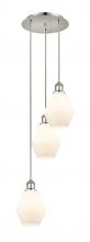 Innovations Lighting 113B-3P-PN-G651-6 - Cindyrella - 3 Light - 13 inch - Polished Nickel - Cord Hung - Multi Pendant