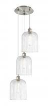 Innovations Lighting 113B-3P-SN-G559-8SDY - Bridal Veil - 3 Light - 12 inch - Brushed Satin Nickel - Cord Hung - Multi Pendant