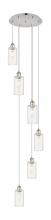 Innovations Lighting 116B-6P-PN-G434-7CL - Crown Point - 6 Light - 16 inch - Polished Nickel - Multi Pendant