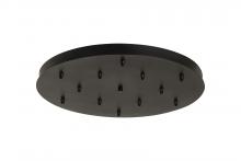 Innovations Lighting 126-OB - 12 Light Round Multi Port Canopy