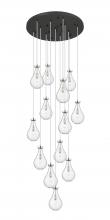 Innovations Lighting 132BK-451-1P-PN-G451-7CL - Owego - 13 Light - 32 inch - Polished Nickel - Multi Pendant