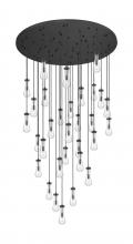 Innovations Lighting 160BK-451-1P-BK-G451-4CL - Owego - 31 Light - 60 inch - Matte Black - Multi Pendant