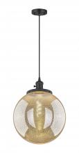 Innovations Lighting 201CSW-BK-G208-14 - Beacon - 1 Light - 14 inch - Matte Black - Cord hung - Mini Pendant