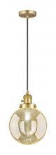 Innovations Lighting 201CSW-SG-G208-8 - Beacon - 1 Light - 8 inch - Satin Gold - Cord hung - Mini Pendant