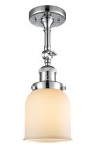 Innovations Lighting 201F-PC-G51 - Bell - 1 Light - 5 inch - Polished Chrome - Adjustable Semi-Flush Mount