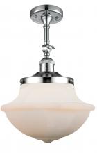 Innovations Lighting 201F-PC-G541 - Oxford - 1 Light - 12 inch - Polished Chrome - Adjustable Semi-Flush Mount