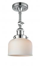 Innovations Lighting 201F-PC-G71 - Bell - 1 Light - 8 inch - Polished Chrome - Adjustable Semi-Flush Mount