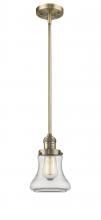 Innovations Lighting 201S-BB-G192-LED - Bellmont - 1 Light - 7 inch - Brushed Brass - Stem Hung - Mini Pendant