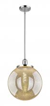 Innovations Lighting 201S-PC-G208-14 - Beacon - 1 Light - 14 inch - Polished Chrome - Stem Hung - Pendant