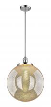 Innovations Lighting 201S-PC-G208-16 - Beacon - 1 Light - 16 inch - Polished Chrome - Stem Hung - Pendant