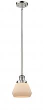 Innovations Lighting 201S-PN-G171-LED - Fulton - 1 Light - 7 inch - Polished Nickel - Stem Hung - Mini Pendant
