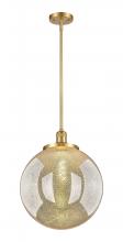 Innovations Lighting 201S-SG-G208-16 - Beacon - 1 Light - 16 inch - Satin Gold - Stem Hung - Pendant