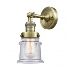 Innovations Lighting 203-AB-G184S - Canton - 1 Light - 5 inch - Antique Brass - Adjustable Sconce