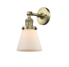 Innovations Lighting 203-AB-G61 - Cone - 1 Light - 6 inch - Antique Brass - Adjustable Sconce