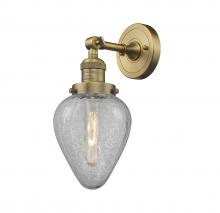 Innovations Lighting 203-BB-G165 - Geneseo - 1 Light - 7 inch - Brushed Brass - Adjustable Sconce