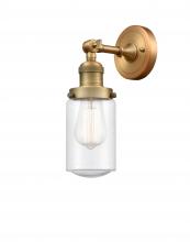Innovations Lighting 203-BB-G314 - Dover - 1 Light - 5 inch - Brushed Brass - Adjustable Sconce