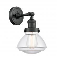 Innovations Lighting 203-BK-G322 - Olean - 1 Light - 7 inch - Matte Black - Sconce