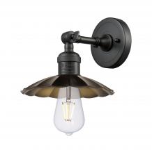 Innovations Lighting 203-OB-M17-OB - Scallop - 1 Light - 8 inch - Oil Rubbed Bronze - Sconce