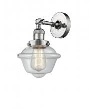 Innovations Lighting 203-PC-G532 - Oxford - 1 Light - 8 inch - Polished Chrome - Adjustable Sconce