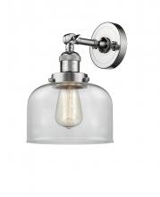 Innovations Lighting 203-PC-G72 - Bell - 1 Light - 8 inch - Polished Chrome - Adjustable Sconce