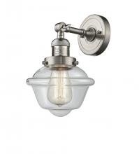 Innovations Lighting 203-SN-G532 - Oxford - 1 Light - 8 inch - Brushed Satin Nickel - Adjustable Sconce