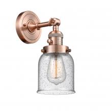 Innovations Lighting 203SW-AC-G54-LED - Bell - 1 Light - 5 inch - Antique Copper - Adjustable Sconce