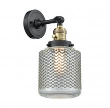 Innovations Lighting 203SW-BAB-G262-LED - Stanton - 1 Light - 6 inch - Black Antique Brass - Adjustable Sconce