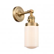 Innovations Lighting 203SW-BB-G311 - Dover - 1 Light - 5 inch - Brushed Brass - Adjustable Sconce