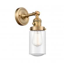Innovations Lighting 203SW-BB-G314 - Dover - 1 Light - 5 inch - Brushed Brass - Adjustable Sconce