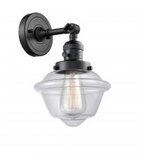 Innovations Lighting 203SW-BK-G532-LED - Oxford - 1 Light - 8 inch - Matte Black - Adjustable Sconce