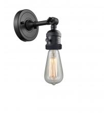 Innovations Lighting 203SWNH-BK - Bare Bulb Sconce With Switch