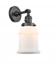 Innovations Lighting 203SW-OB-G181-LED - Canton - 1 Light - 7 inch - Oil Rubbed Bronze - Adjustable Sconce