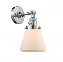 Innovations Lighting 203SW-PC-G61-LED - Cone - 1 Light - 6 inch - Polished Chrome - Adjustable Sconce