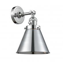 Innovations Lighting 203SW-PC-M13-PC-LED - Appalachian - 1 Light - 8 inch - Polished Chrome - Adjustable Sconce