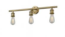 Innovations Lighting 204-BB-LED - Bare Bulb 3 Light Bath Vanity Light