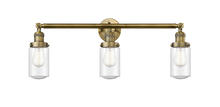 Innovations Lighting 205-BB-G314 - Dover - 3 Light - 31 inch - Brushed Brass - Bath Vanity Light