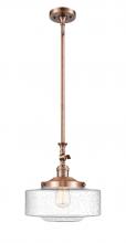 Innovations Lighting 206-AC-G694-12 - Bridgeton - 1 Light - 12 inch - Antique Copper - Stem Hung - Mini Pendant