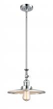 Innovations Lighting 206-PC-MFR-PC-12 - Appalachian - 1 Light - 12 inch - Polished Chrome - Stem Hung - Adjustable Mini Pendant