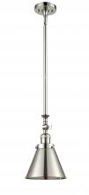 Innovations Lighting 206-PN-M13-PN - Appalachian - 1 Light - 8 inch - Polished Nickel - Stem Hung - Mini Pendant