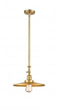 Innovations Lighting 206-SG-MFR-SG-12 - Appalachian - 1 Light - 12 inch - Satin Gold - Stem Hung - Adjustable Mini Pendant