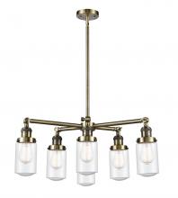 Innovations Lighting 207-6CR-AB-G314 - Dover 6 Light Chandelier